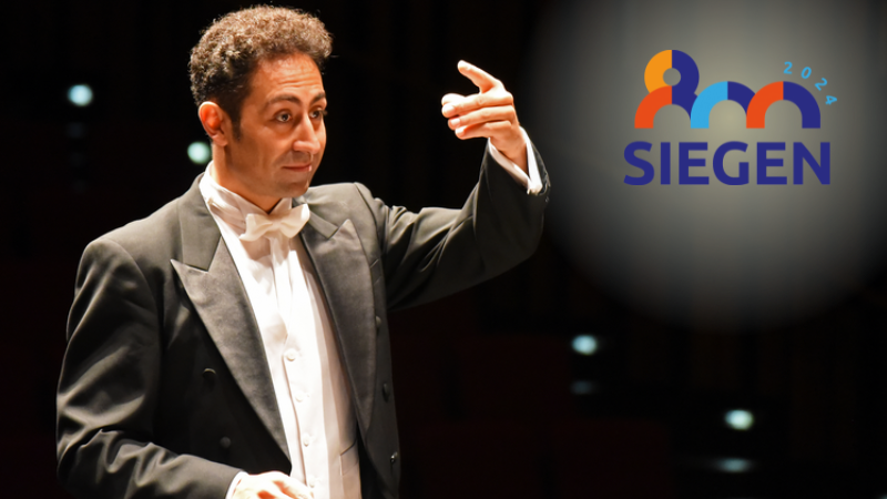 Dirigent Nabil Shehata, Quelle: Philharmonie Südwestfalen