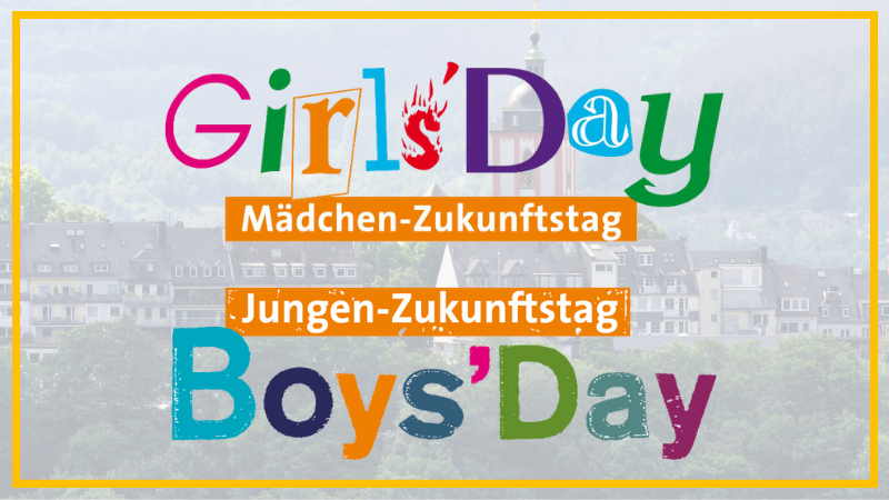 Die Stadt Siegen lädt zum Girls' und Boys' Day am 25. April 2024 ein. 